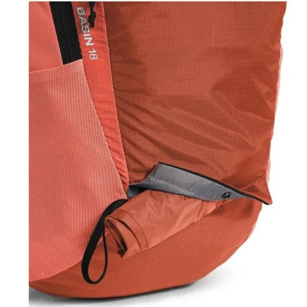 The North Face Basin 18L Daypack Terracotta Orange Hiking Backpack NF0A52CY